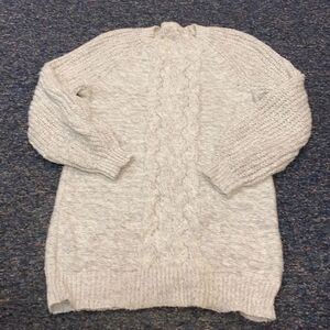 Long Gray Sweater sz. XL